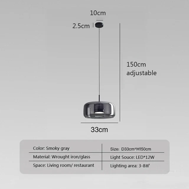 AstraLume Minimalist Glass Lamp For A Timeless Atmosphere