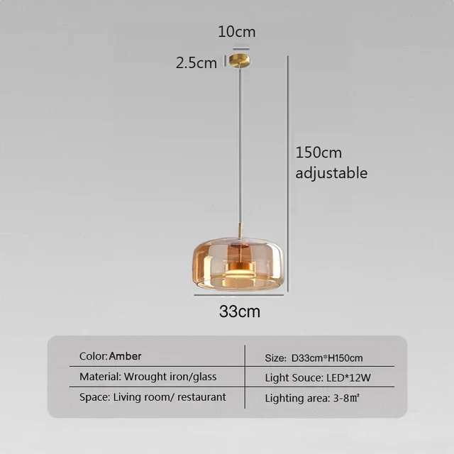 AstraLume Minimalist Glass Lamp For A Timeless Atmosphere