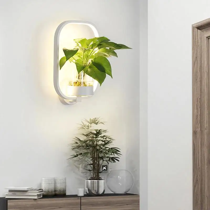 LumaSconce Wall Lamp Planter For Modern Living Rooms And Hallways By Euroselle