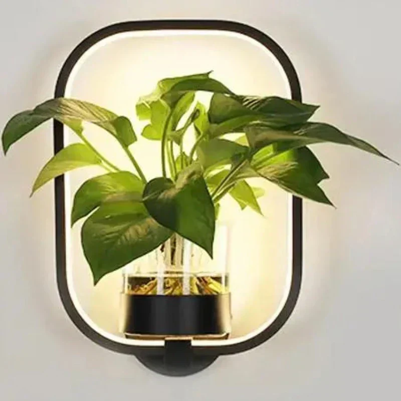 LumaSconce Wall Lamp Planter For Modern Living Rooms And Hallways By Euroselle
