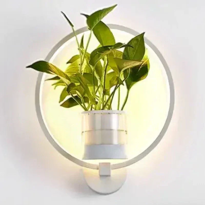LumaSconce Wall Lamp Planter For Modern Living Rooms And Hallways By Euroselle