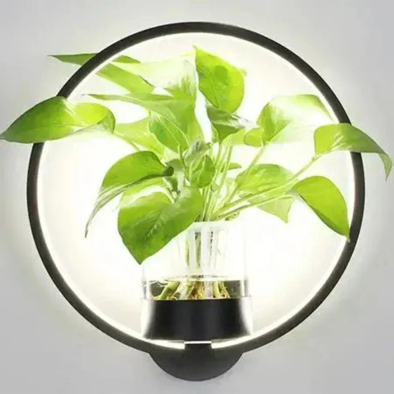 LumaSconce Wall Lamp Planter For Modern Living Rooms And Hallways By Euroselle