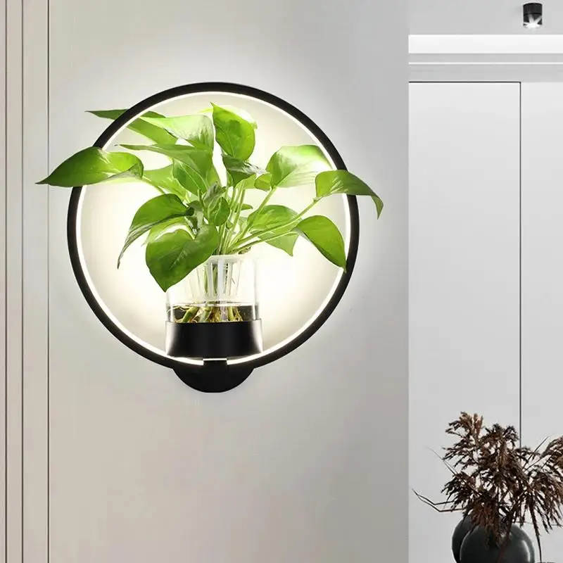 LumaSconce Wall Lamp Planter For Modern Living Rooms And Hallways By Euroselle
