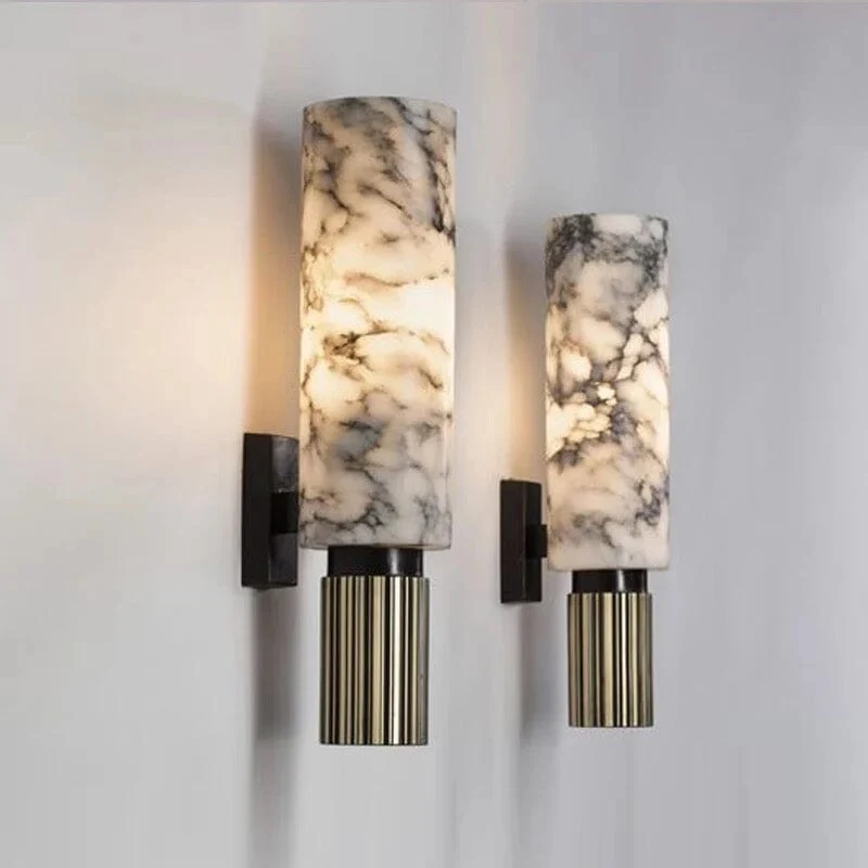 Carnaby Marble Wall Lamp By Euroselle For Elegant Home Illumination