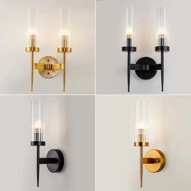 Catarina Glass Lamps From Euroselle Brand Lighting Collection