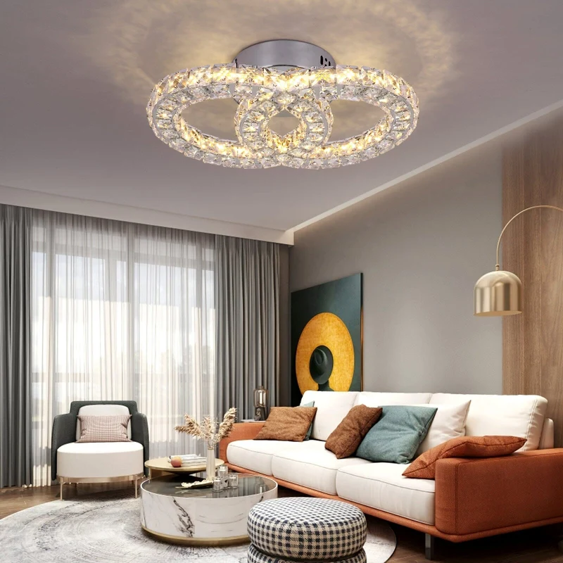 Chanel K9 Crystal Lamp In Stainless Steel By Euroselle