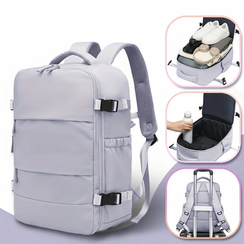 Euroselle Travel Vacuum Backpack Kit For Men, Women, And Students