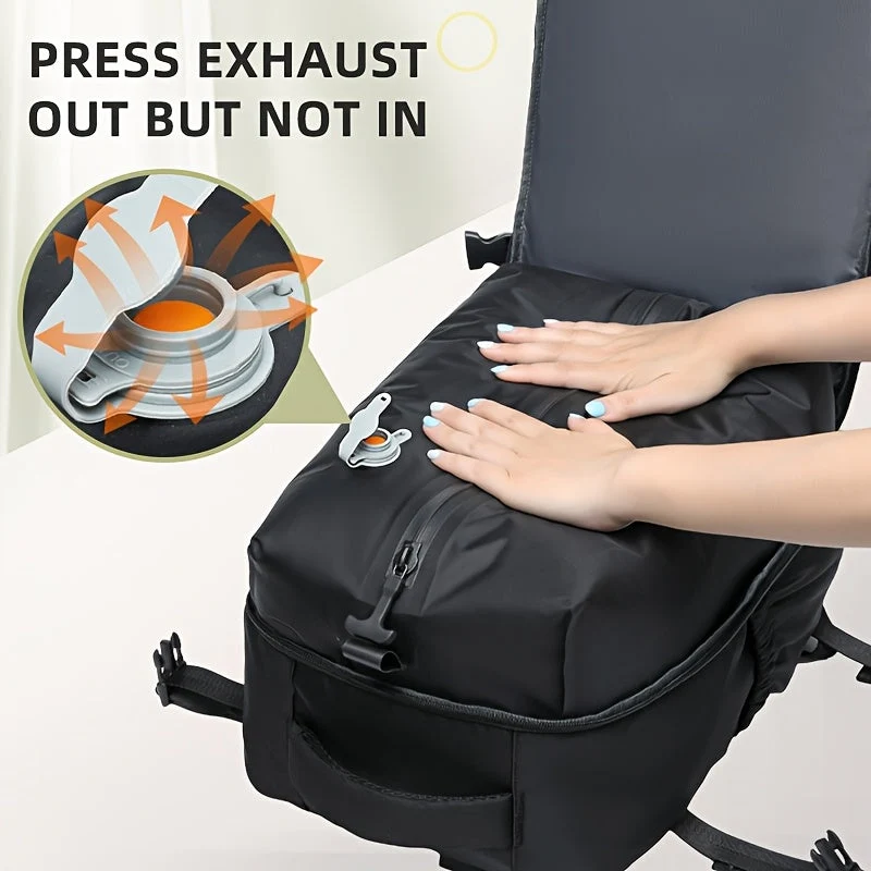 Euroselle Travel Vacuum Backpack Kit For Men, Women, And Students