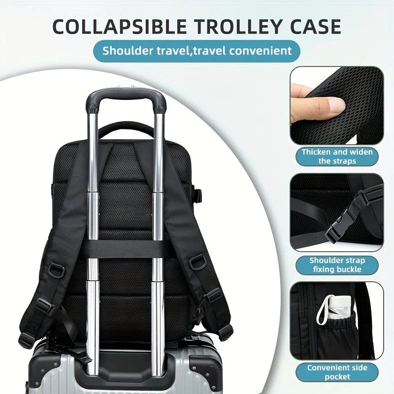 Euroselle Travel Vacuum Backpack Kit For Men, Women, And Students