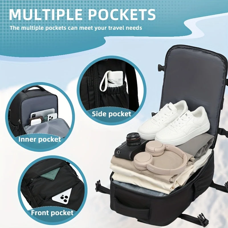 Euroselle Travel Vacuum Backpack Kit For Men, Women, And Students