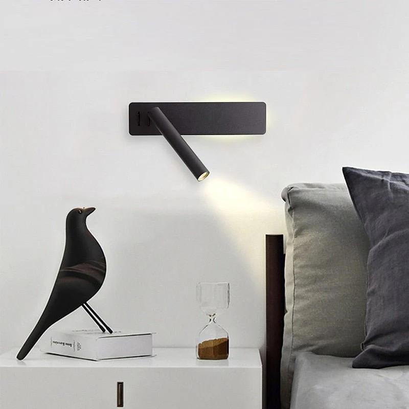 Euroselle Rotatable LED Bedside Lamp With Adjustable Brightness