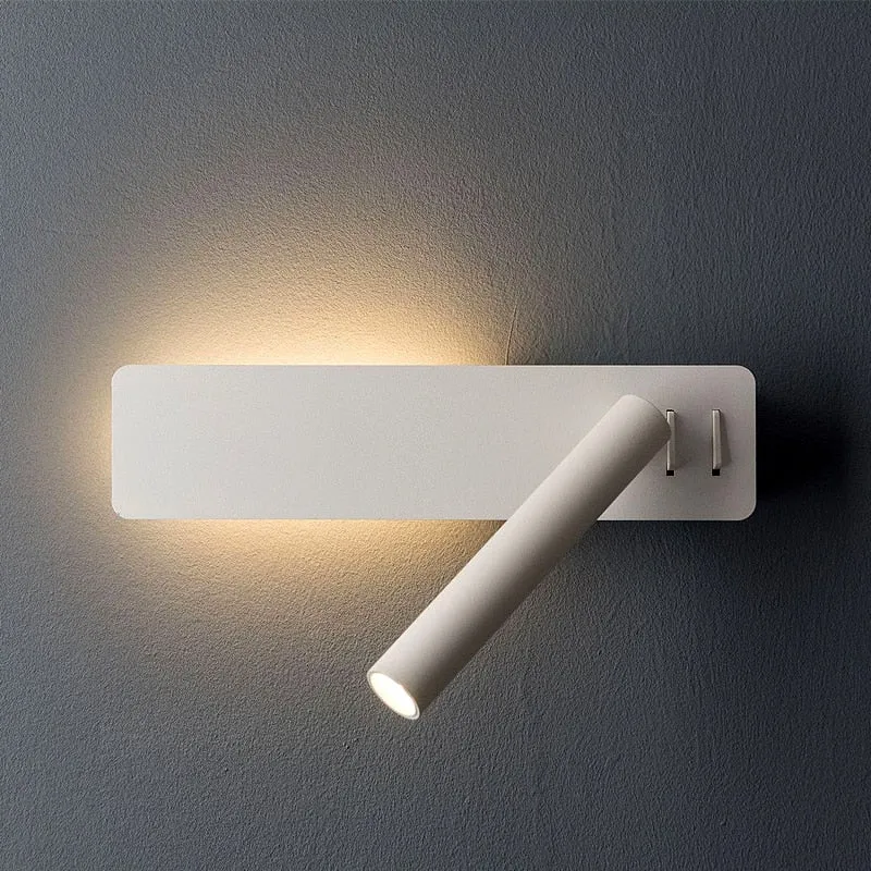 Euroselle Rotatable LED Bedside Lamp With Adjustable Brightness