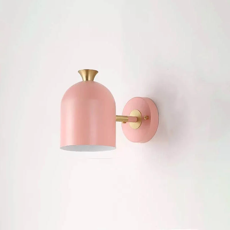 LumenLine Modern Metal Cylinder Wall Lamp Featuring One Light Euroselle