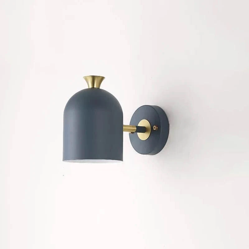 LumenLine Modern Metal Cylinder Wall Lamp Featuring One Light Euroselle