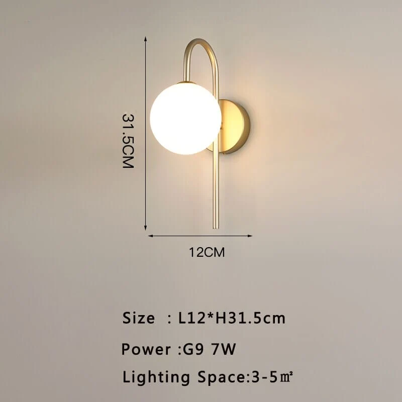 Claude Wall Lamp by Euroselle for Modern Nordic Homes