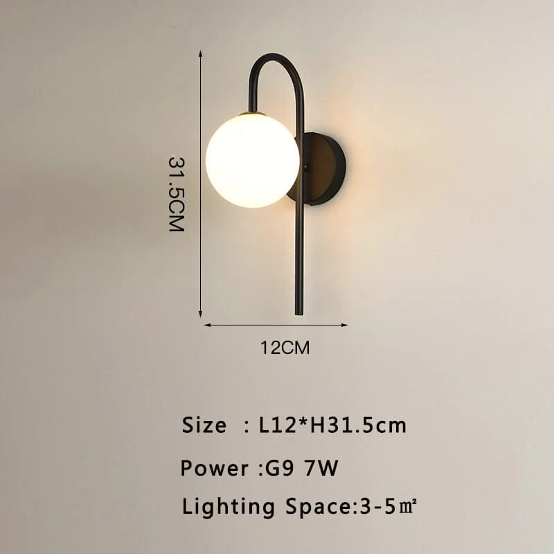 Claude Wall Lamp by Euroselle for Modern Nordic Homes