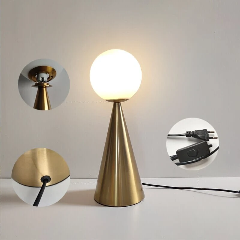 Euroselle Creative Cone Lamp Home Lighting Fixture Modern Accent