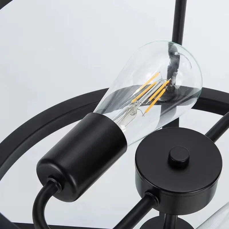 Euroselle Vintage Industrial Wind Lamp Wrought Iron