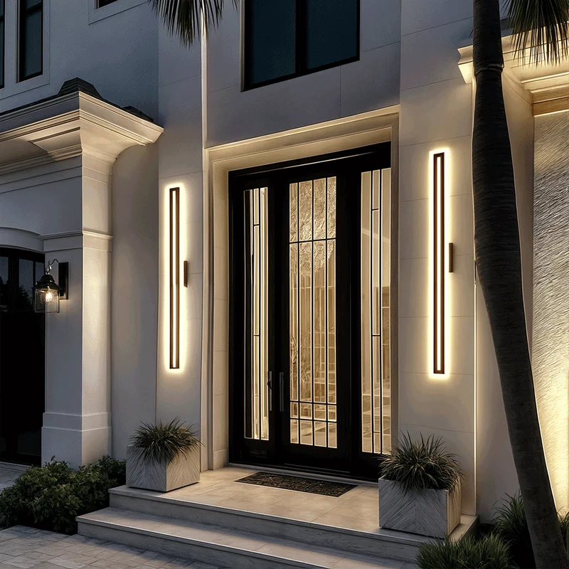 Euroselle Ancister Outdoor LED Wall Lamp Durable Aluminum