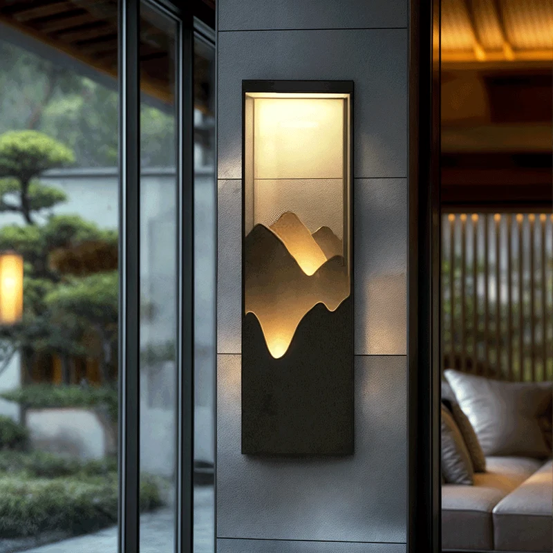 Euroselle Mystical Island Lamp Nordic Outdoor Wall Light