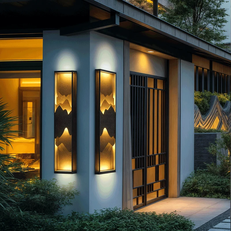 Euroselle Mystical Island Lamp Nordic Outdoor Wall Light