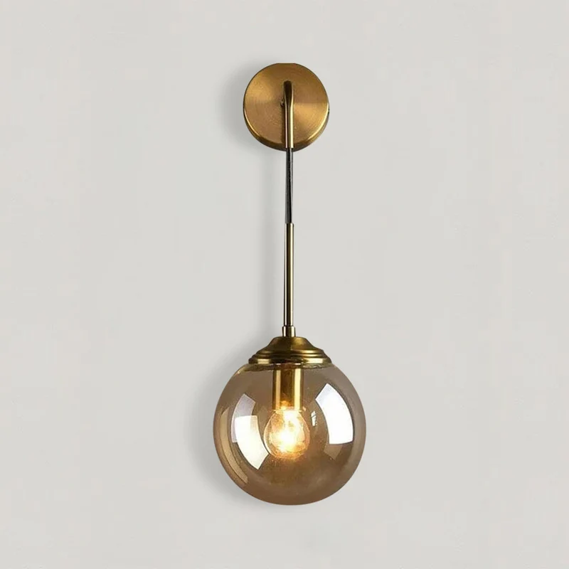Euroselle Eclipse Glass Hanging Ball Wall Lamp For Home Decor