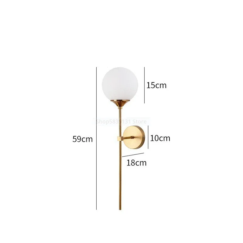 LumaArc LED Wall Lamp With Long Arm Bedside Light Euroselle