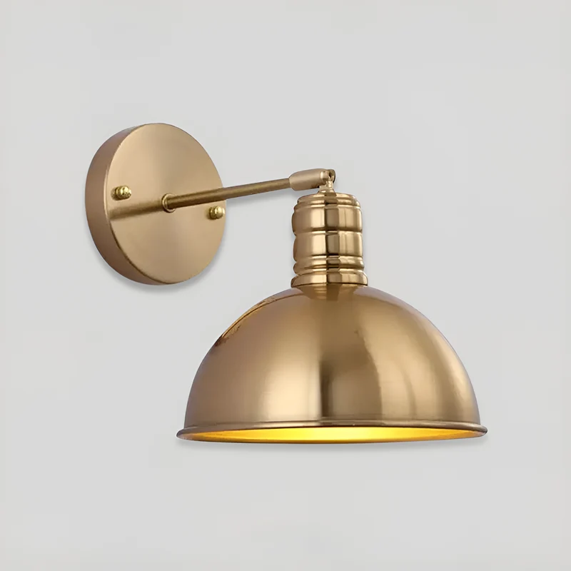 Euroselle Arm Mounted Antique Wall Lamp Euroselle Arm Mounted Antique Wall Lamp