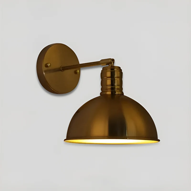 Euroselle Arm Mounted Antique Wall Lamp Euroselle Arm Mounted Antique Wall Lamp