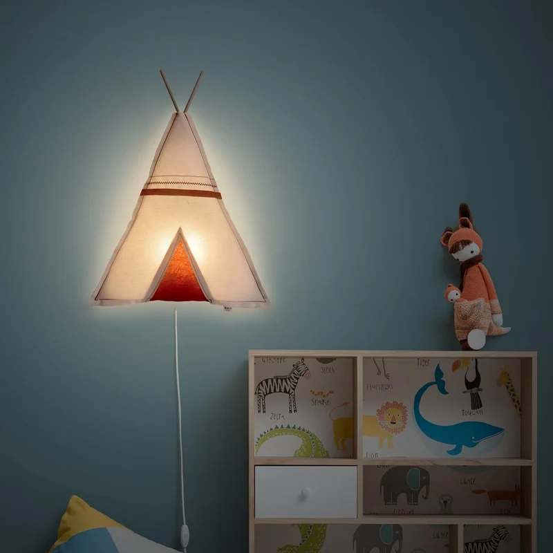 Kinderzimmer Wandlampe Tipi