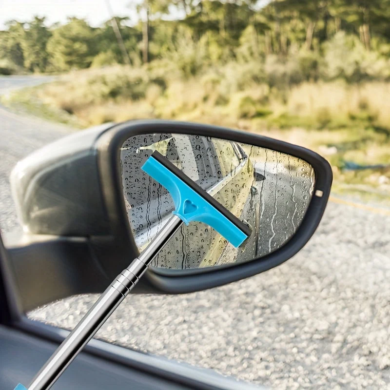 Euroselle MIRRORPRO Retractable Car Mirror Cleaner For Rain And Snow
