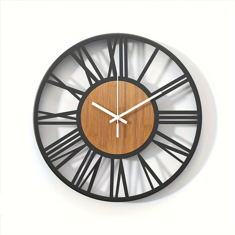 Euroselle Retro Roman Numeral Wall Clock Retro Roman