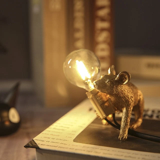 NovaWhisker Mouse Lamp For Home And Living Space By Euroselle