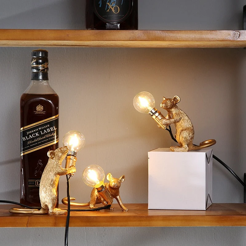 NovaWhisker Mouse Lamp For Home And Living Space By Euroselle