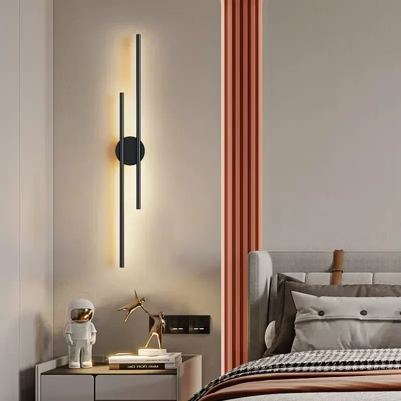 Embankment Double Head Long Strip LED Wall Lamps By Euroselle