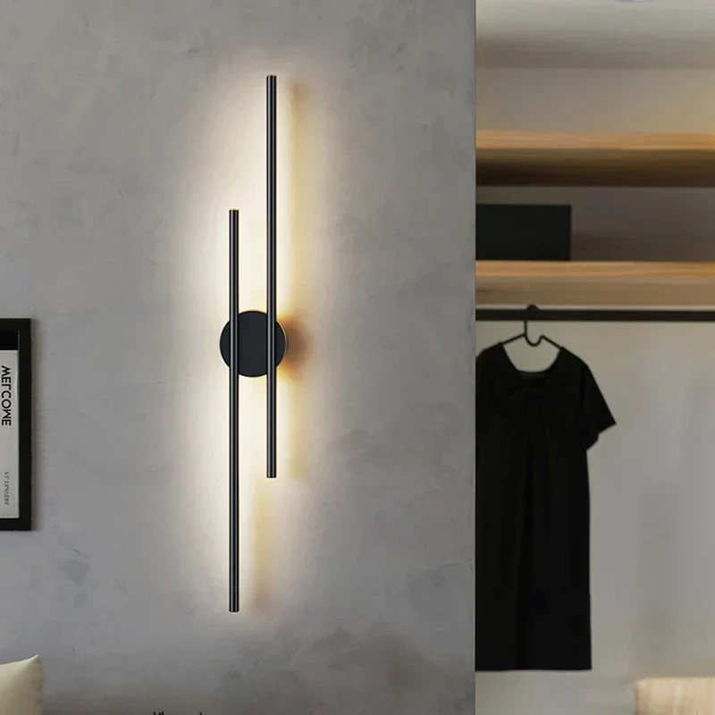 Embankment Double Head Long Strip LED Wall Lamps By Euroselle