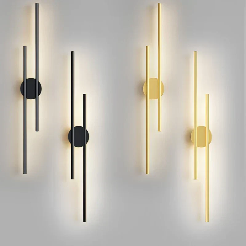 Embankment Double Head Long Strip LED Wall Lamps By Euroselle
