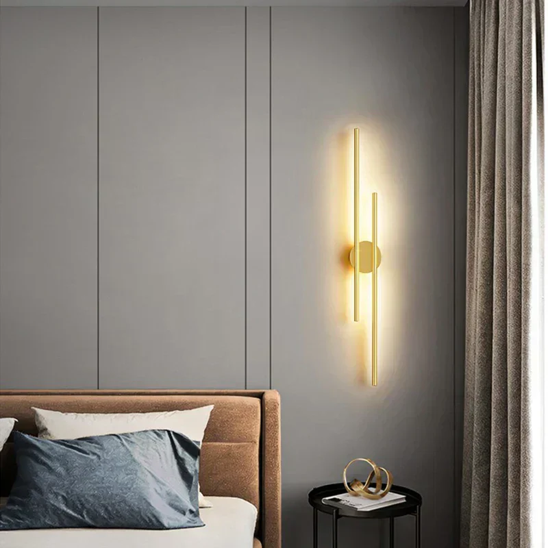 Embankment Double Head Long Strip LED Wall Lamps By Euroselle
