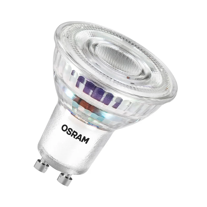 OSRAM LED LAMPS ENERGY EFFICIENCY REFLECTOR in PAR16-Form, LED-Spot, Bleifreies Glas, 3,3 W, (ex 65 W), 600 lm, Warmweiß, 2700 K, Energieeffizienzklasse: A, CRI 80
