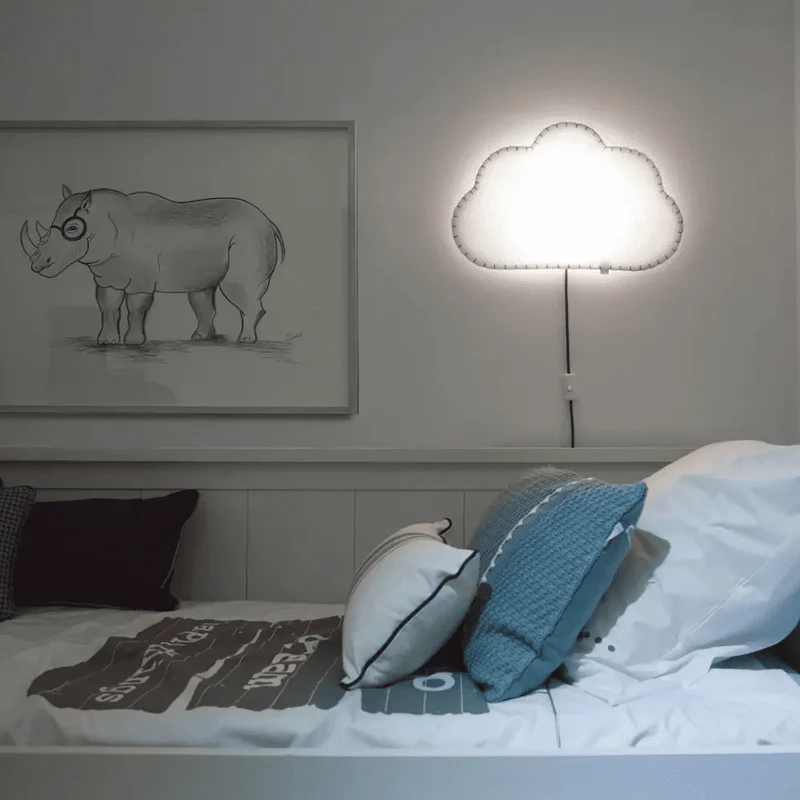 Kinderzimmer Wandlampe Das kleine Wölkchen
