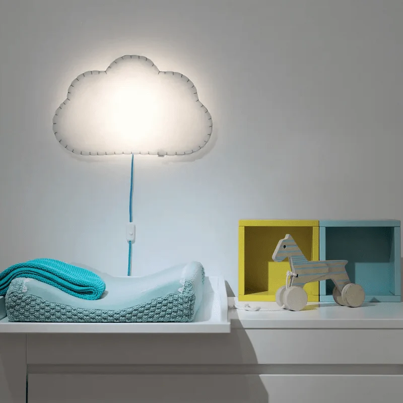 Kinderzimmer Wandlampe Das kleine Wölkchen