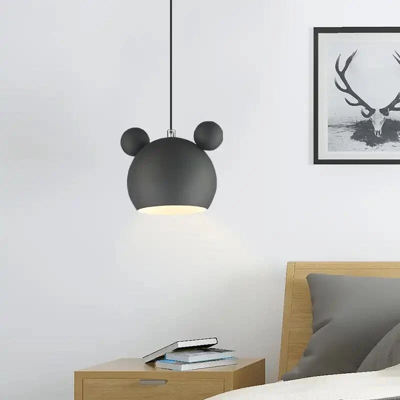 Mickey Mouse LED Colorful Pendant Light by Euroselle