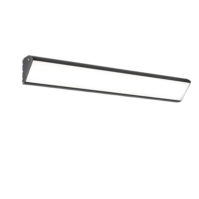 MarinoLux Modern Black Waterproof LED Outdoor Wall Light
