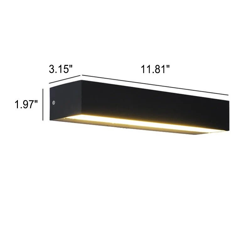 Asteron Waterproof LED Outdoor Wall Light Aluminum Fixture By Euroselle