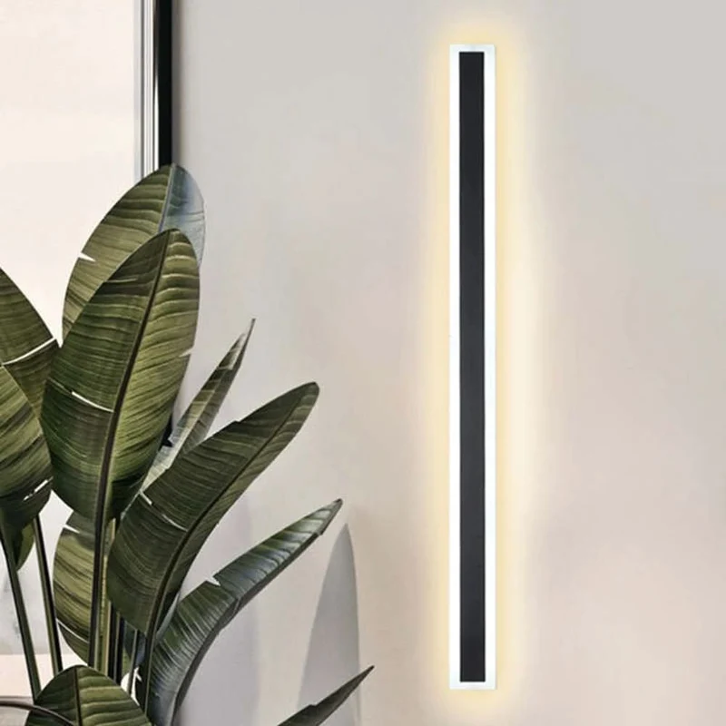 Euroselle Modern Weatherproof Outdoor Wall Light For Garden Balcony Terrace With Warm Glow