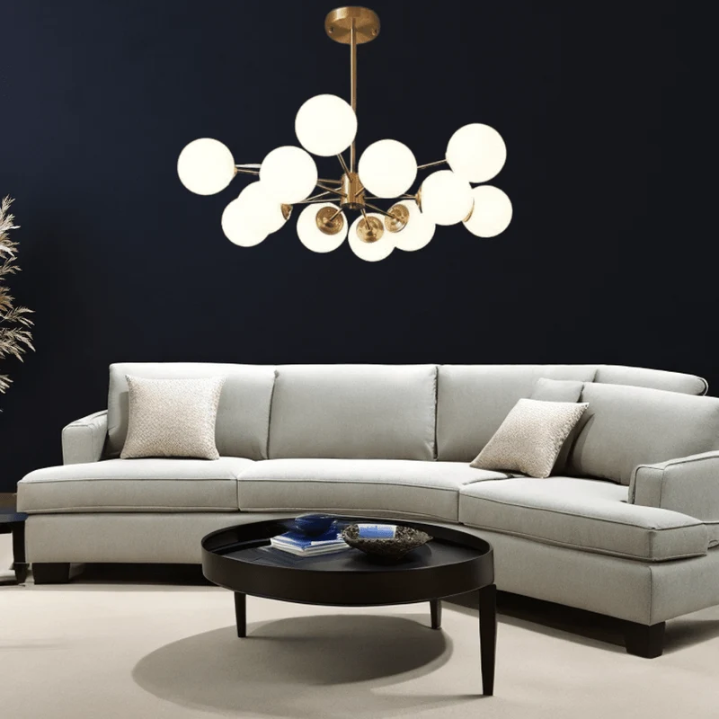 Melanie Bubble Chandelier By Euroselle Elegant Lighting Fixture