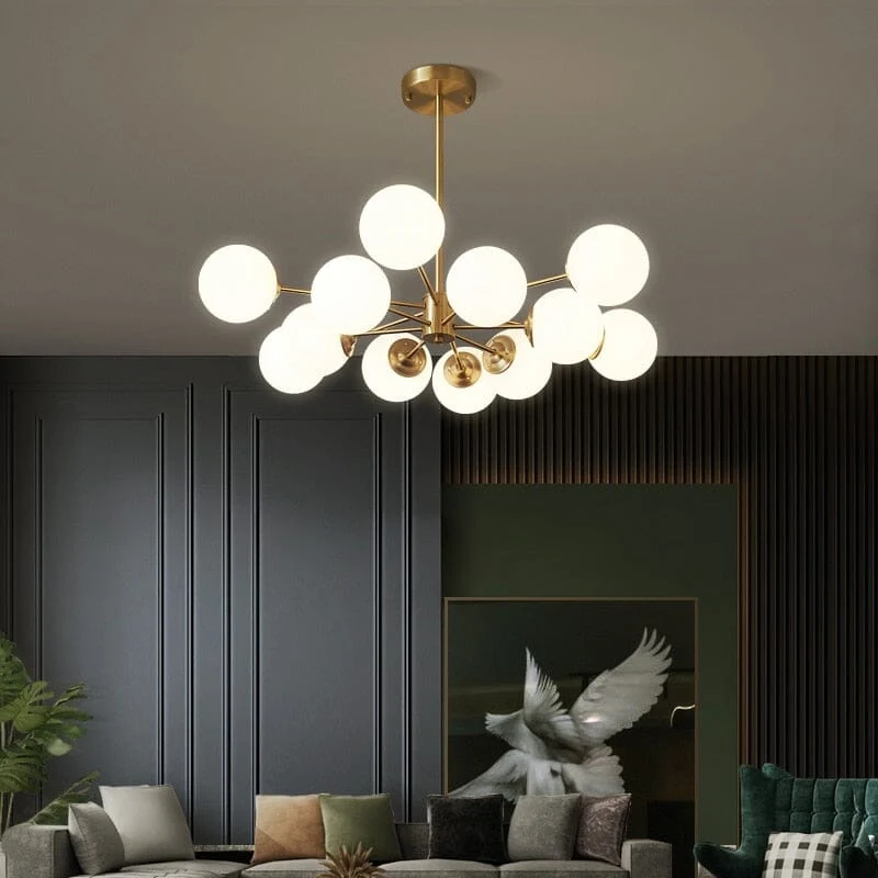 Melanie Bubble Chandelier By Euroselle Elegant Lighting Fixture