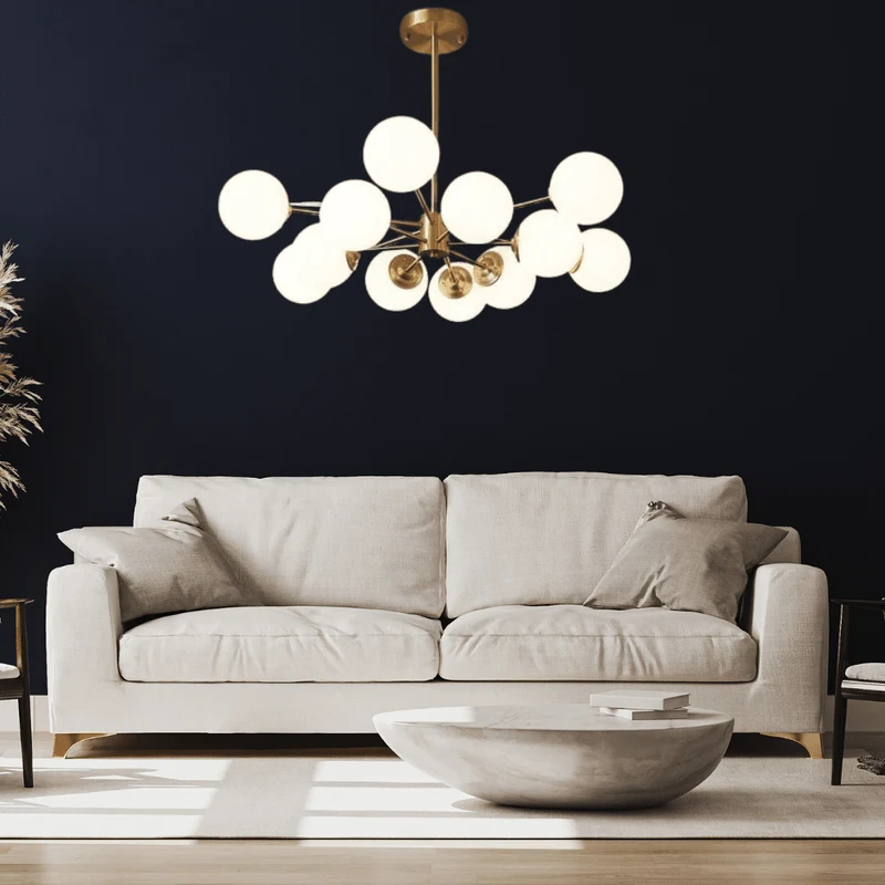 Melanie Bubble Chandelier By Euroselle Elegant Lighting Fixture