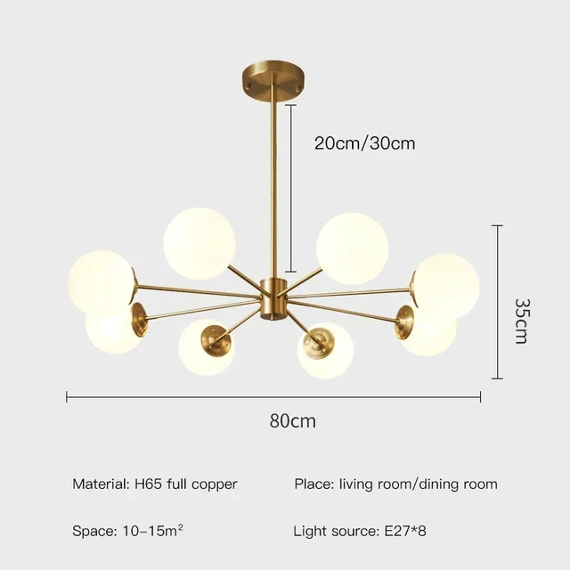 Melanie Bubble Chandelier By Euroselle Elegant Lighting Fixture