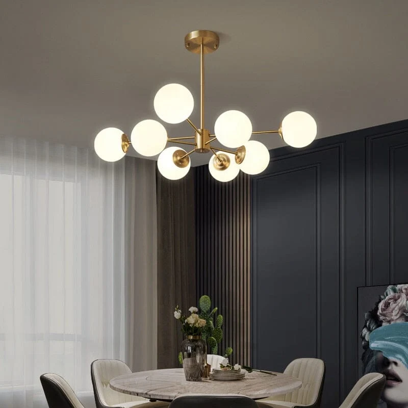 Melanie Bubble Chandelier By Euroselle Elegant Lighting Fixture